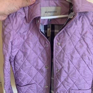 Burberry girls jacket